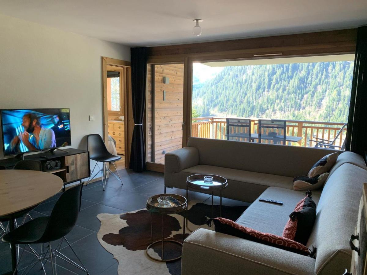 Appartement 6 Pers Avec Balcons, Garage Et Local A Ski - Fr-1-198-238 Chatel Exterior photo